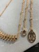 Highest Quality Version Cartier Clash bullet Necklace Studded Pendant Rose Gold (2)_th.jpg